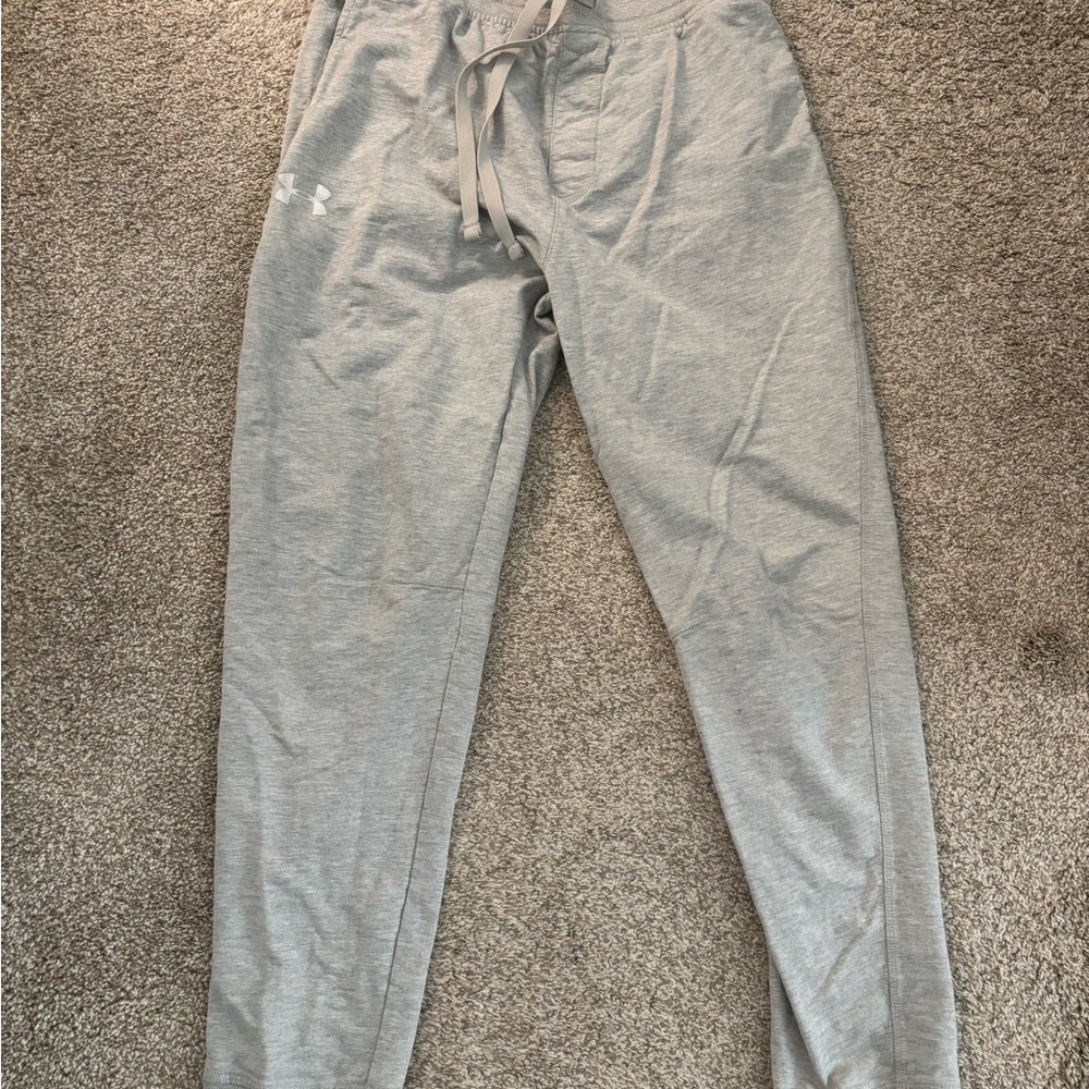 Men's Gray Under Armour Jogger Pants
